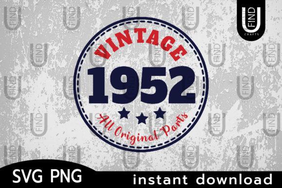 Download Vintage 1952 All Original Parts - Premium Bundle